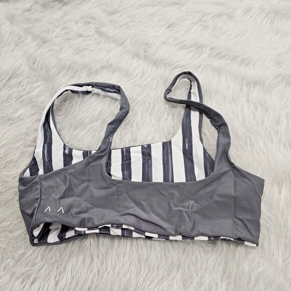 Kitty & Vibe Reversible Bikini Swimsuit Top Large - Picture 4 of 6